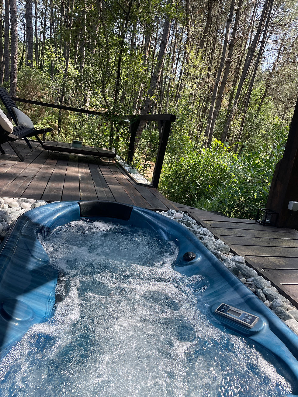 Week-end détente dans la cabane O2 – Les Landines