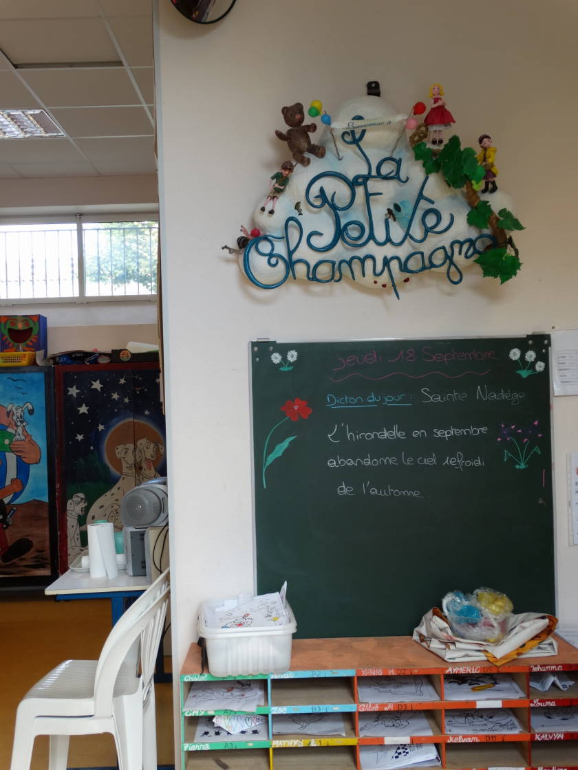 La Petite Champagne en place