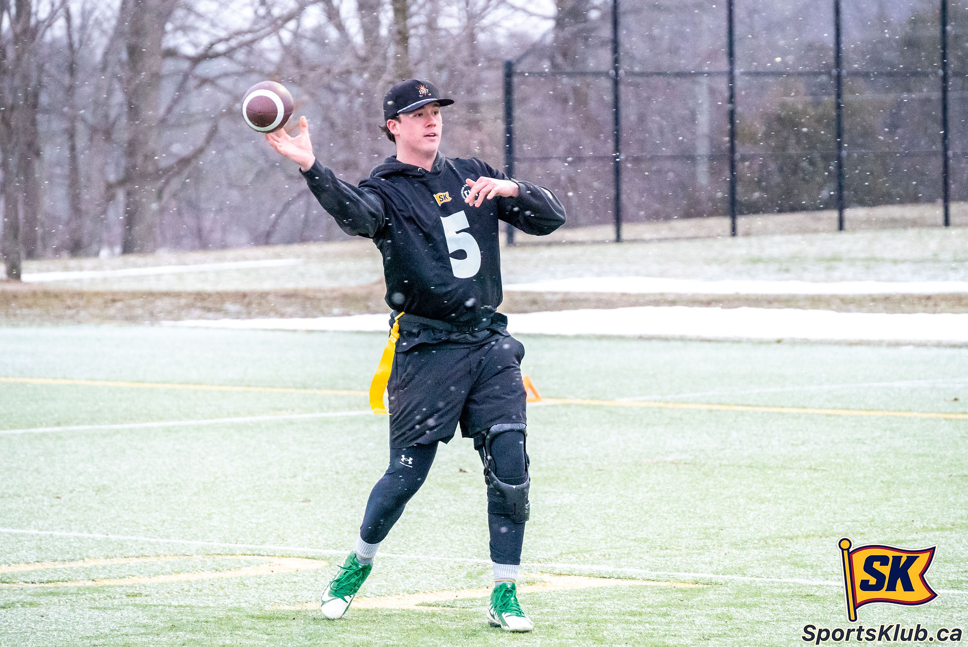 CMF Automotive quarterback Colton Thompson threw for 244 yards and 3 touchdowns on Sunday, leading h