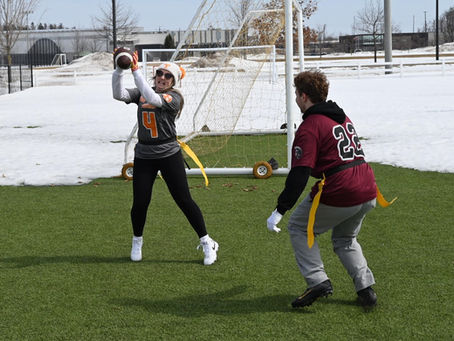 Spring football kicks off with Bunny Bowl weekend
