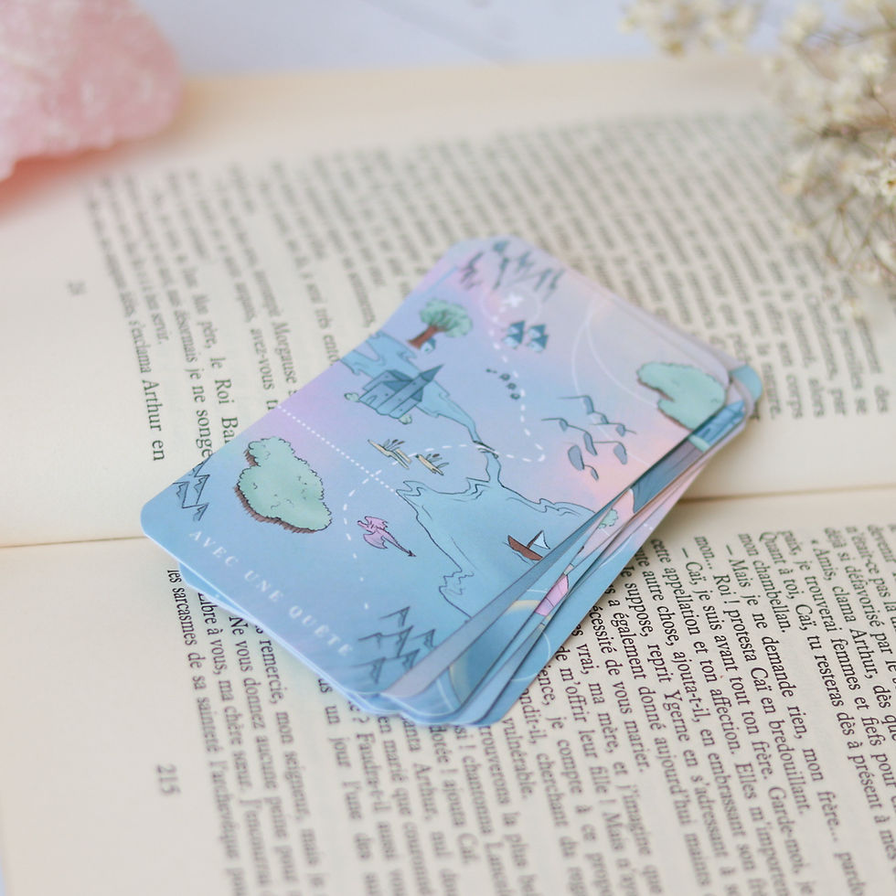 Miniature : SFFF et Créatures, lot de 2 extensions du jeu de la Pile à Lire