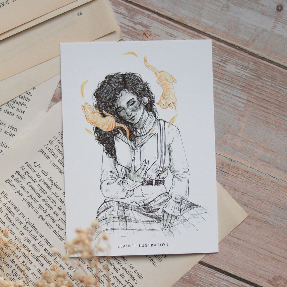 Thumbnail: Cartes lectrices (automne - hiver ) 