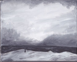 Monk By The Sea- Caspar David Friedrich