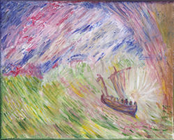 James Ensor- Christ Calming The Storm