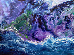 Abstract Stormy Waves