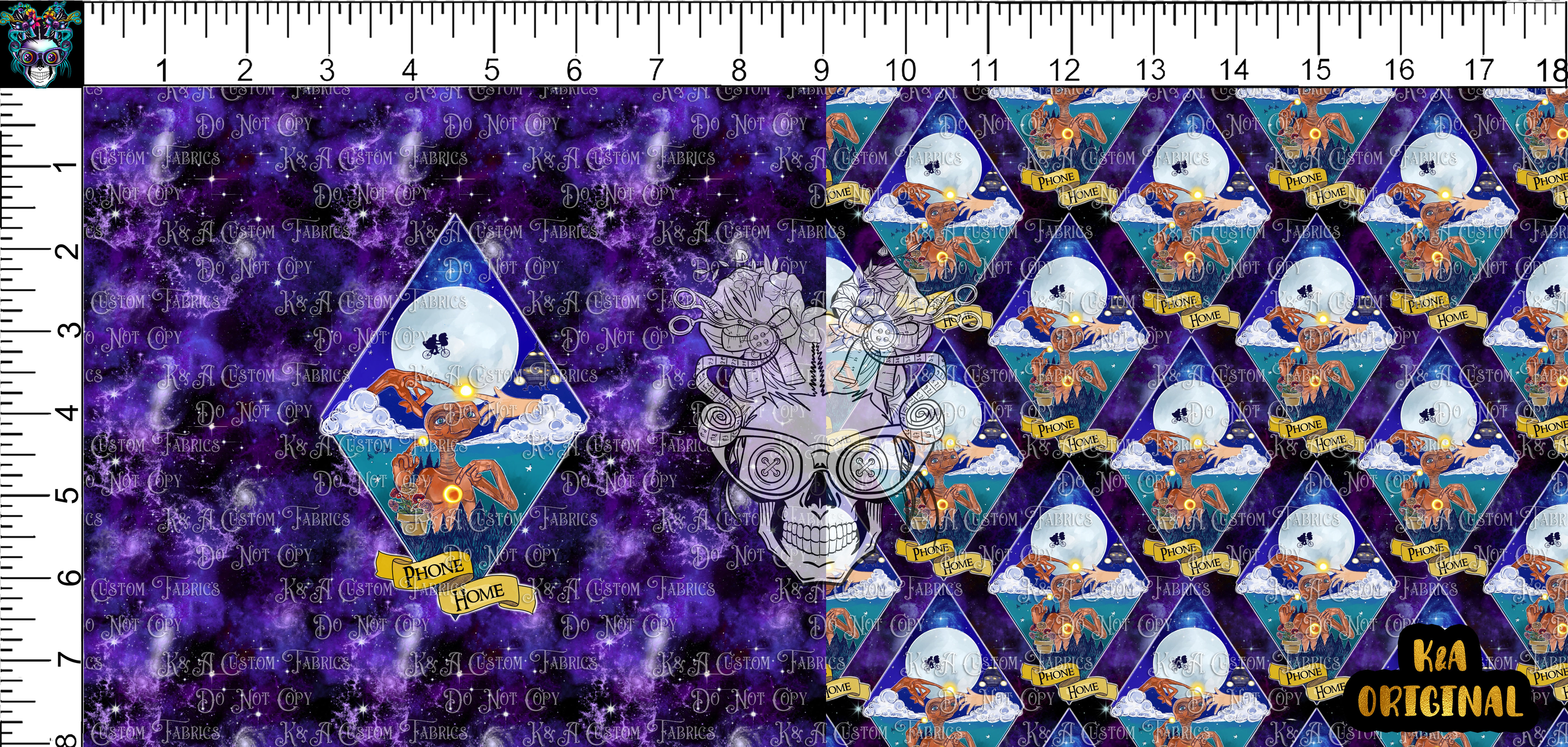 Galactic Phone Home Purple DP