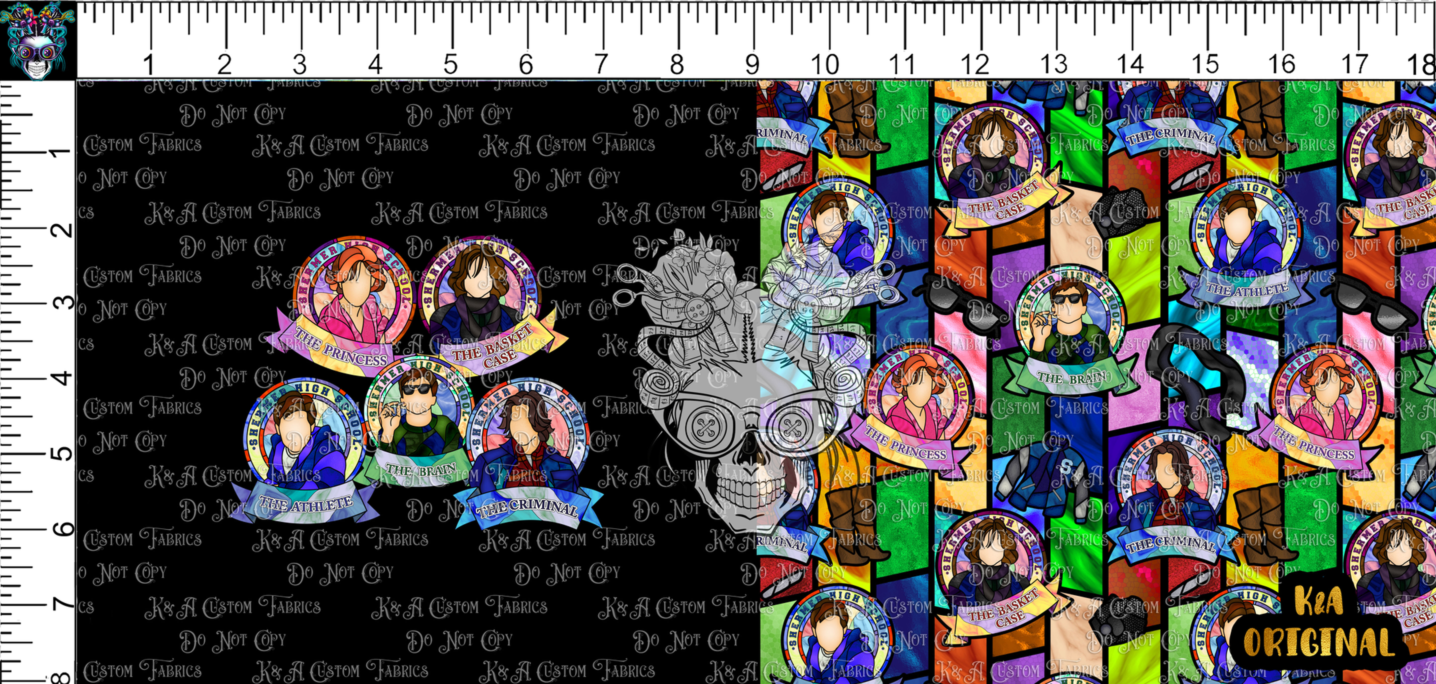 80 HS Misfits Stained Glass DP
