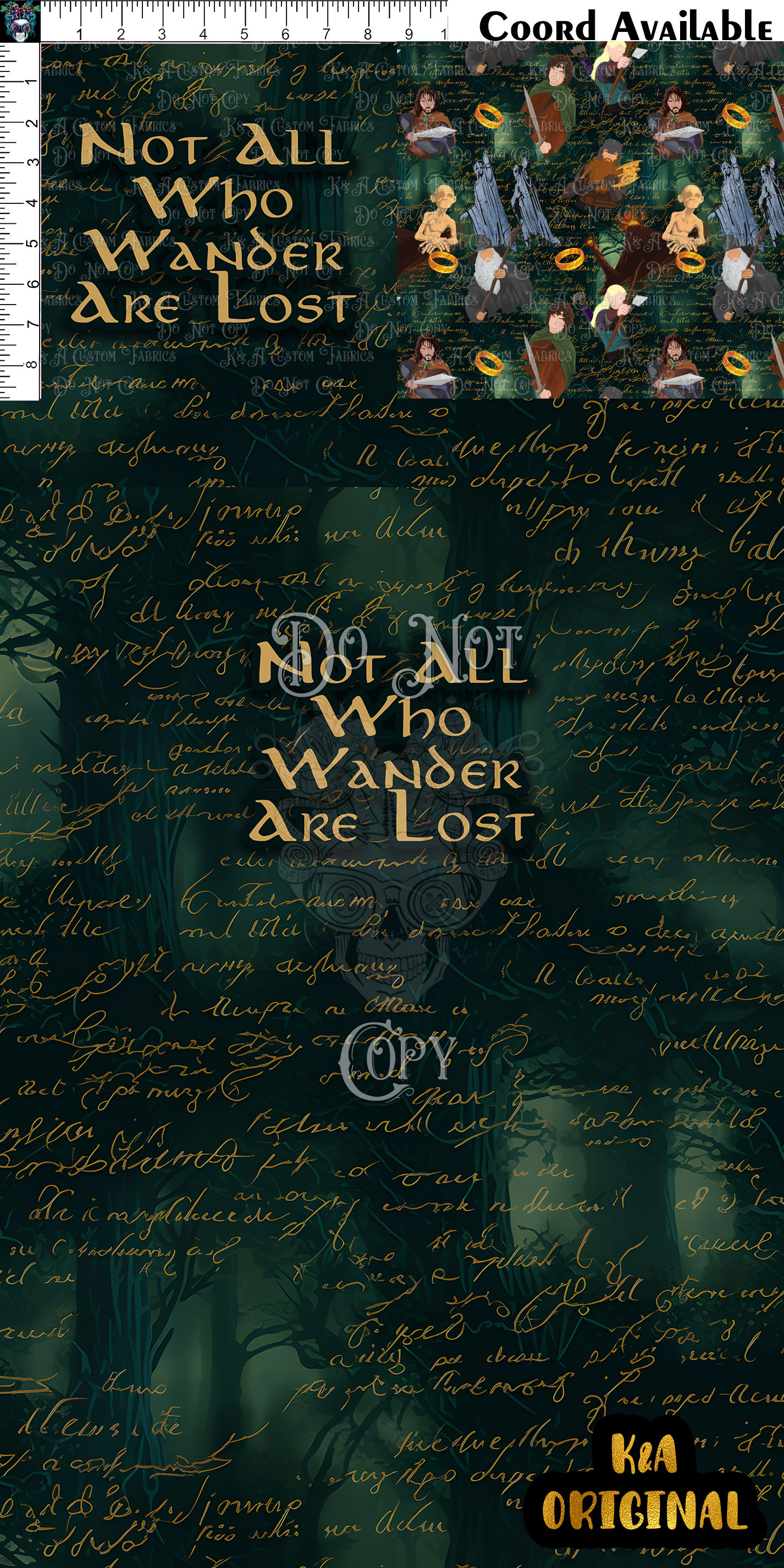 LOTR Forest Clothing Panel