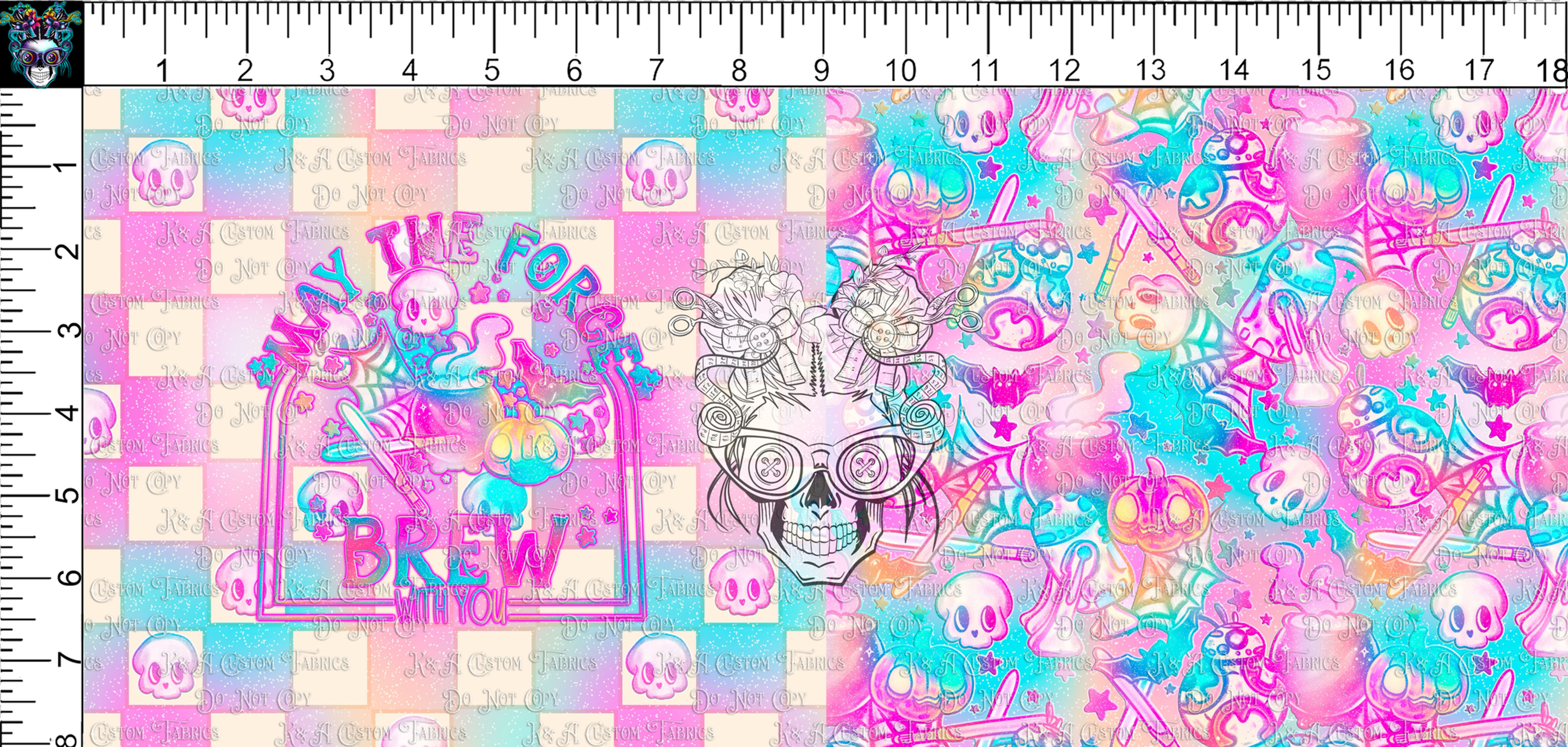Spooky Space Wars Rainbow DP