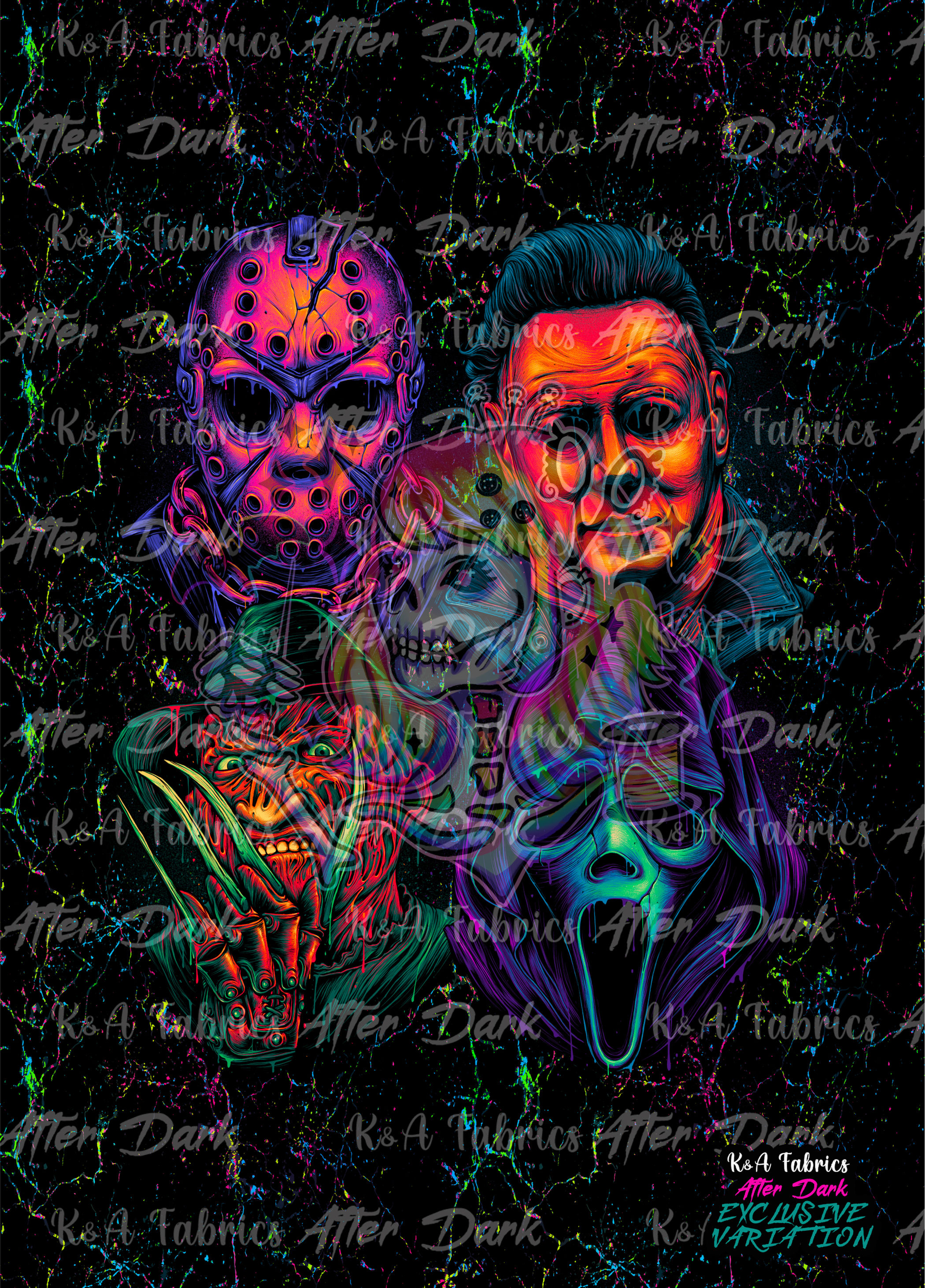 Horror Killer Drip Topper