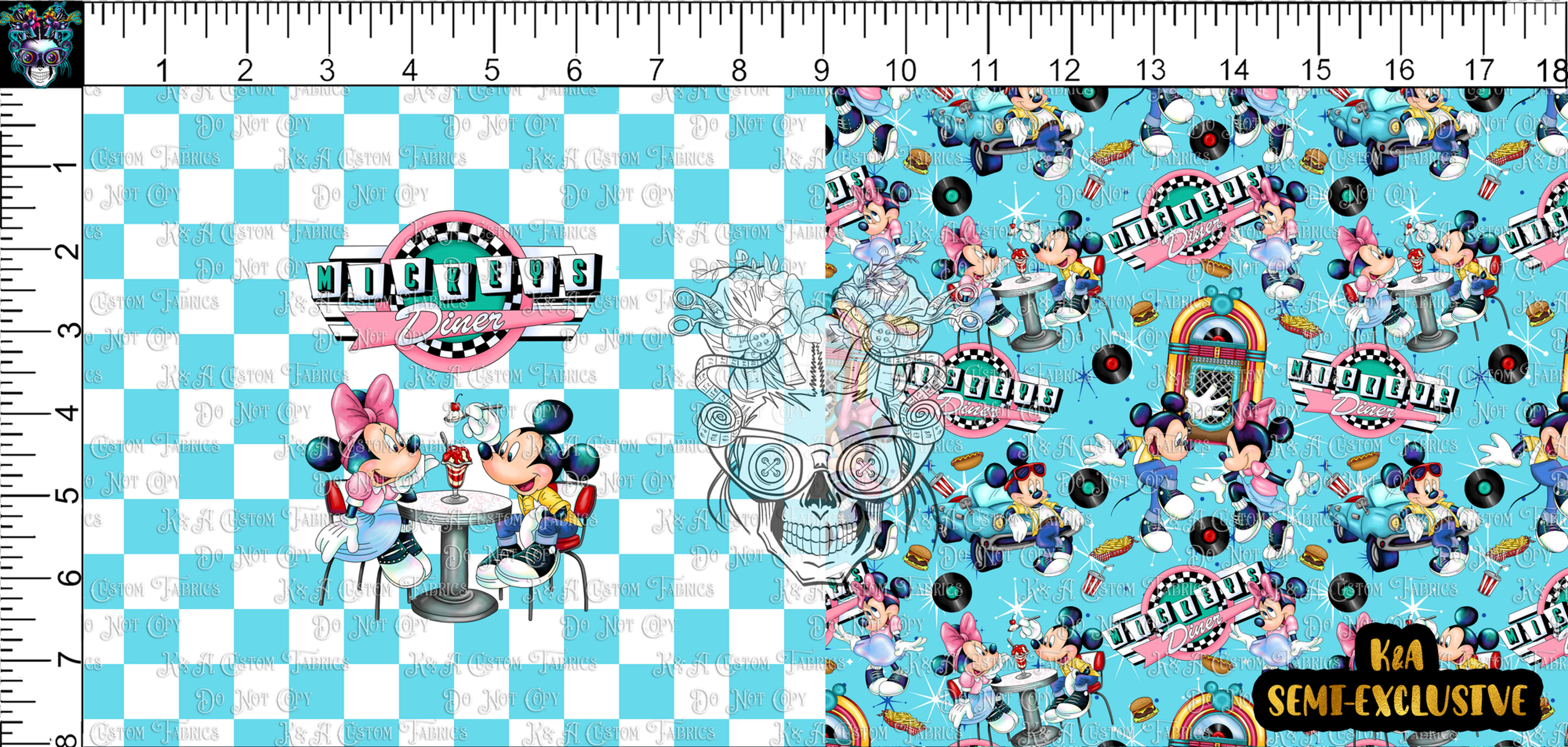 Sock Hop Mouse Blue DP