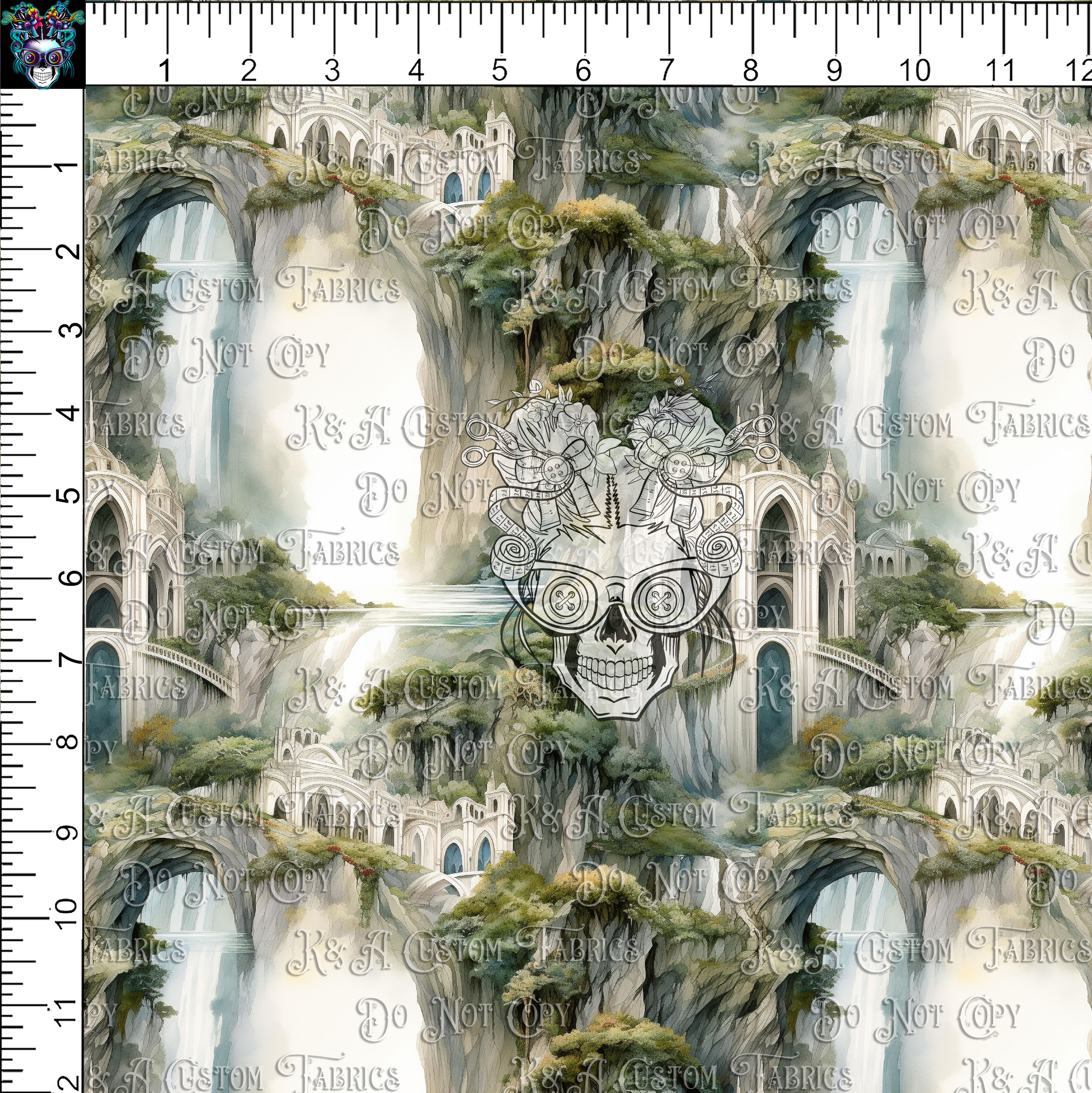 LOTR Watercolor Elvish Otherworld
