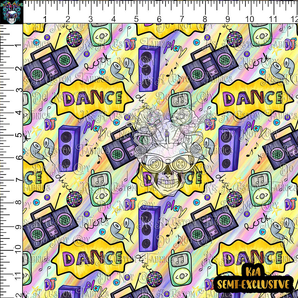 Galaxy Protectors Cute Tree Toon Yellow Coord