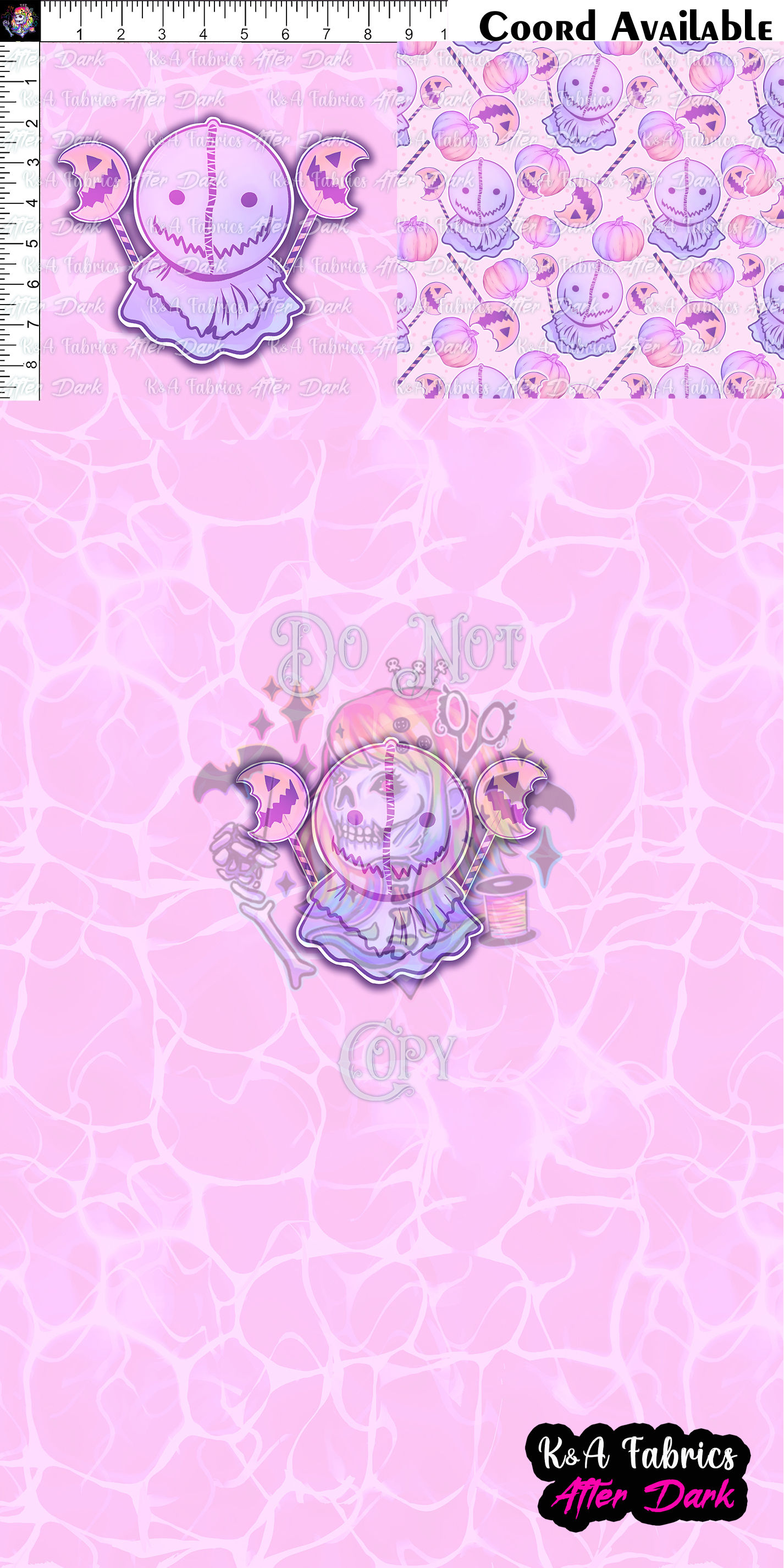 Pastel Pumpkin Killer Clothing Panel