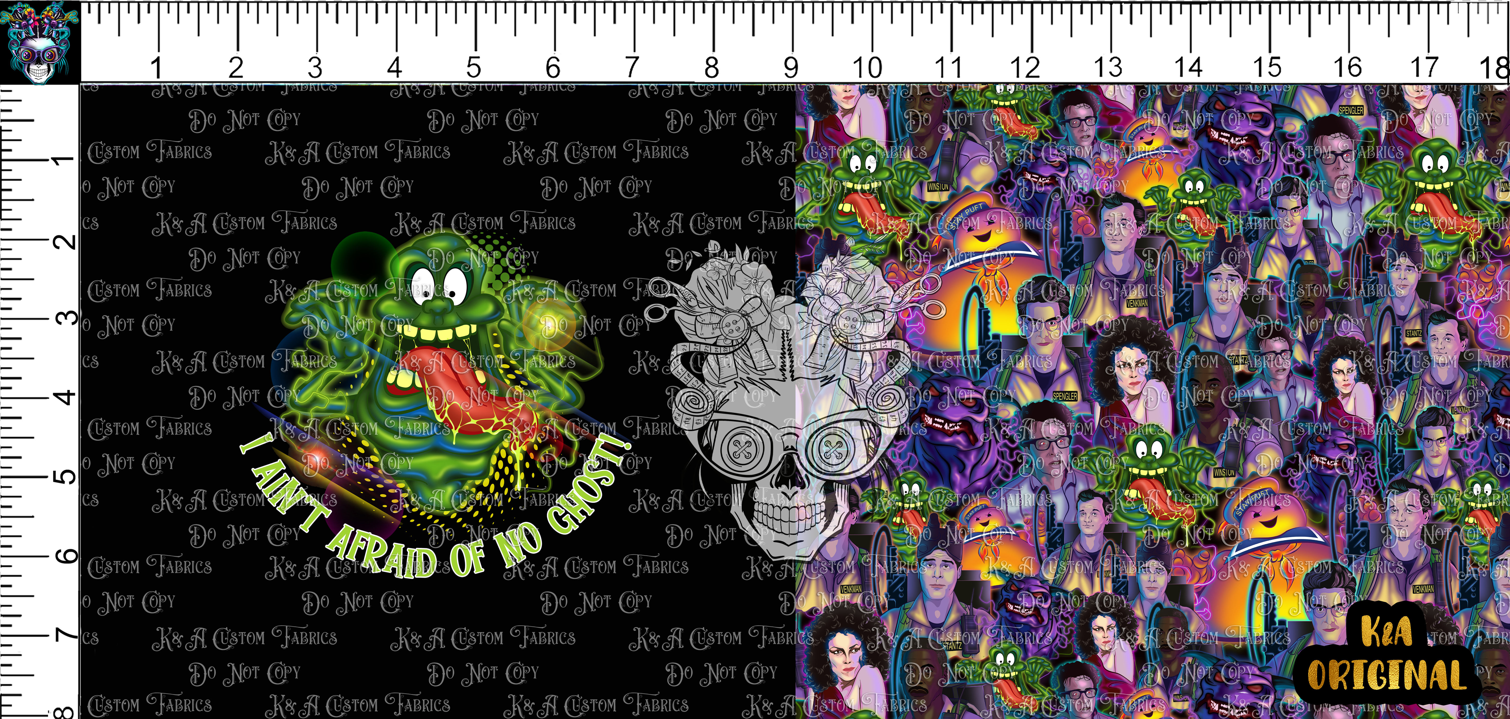 Neon Bustering Ghosts-Aint Afraid DP