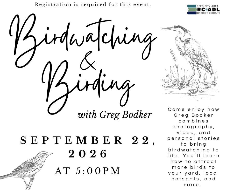 Birdwatching & Birding with Gred Bodker