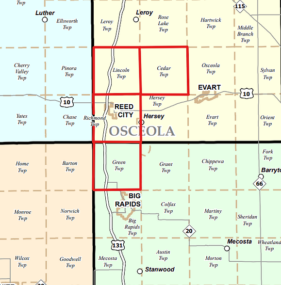 RCADL Service Areas