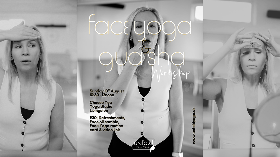 Face Yoga & Gua Sha Workshop @ Choose You Yoga Studio, Livingston