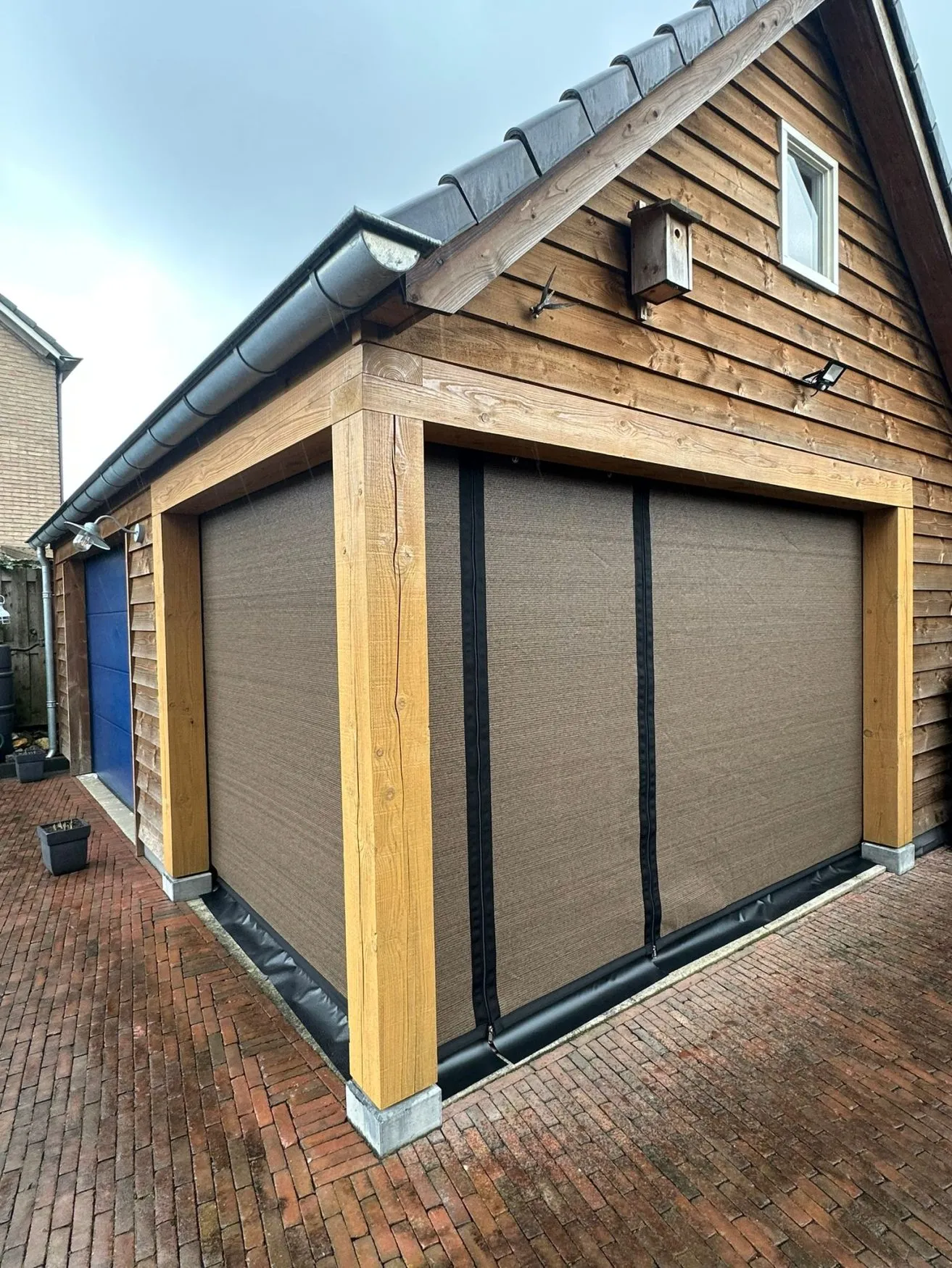 Schaduwdoek voor serre of veranda
