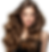 Vrouw met bruin lange haarextensions