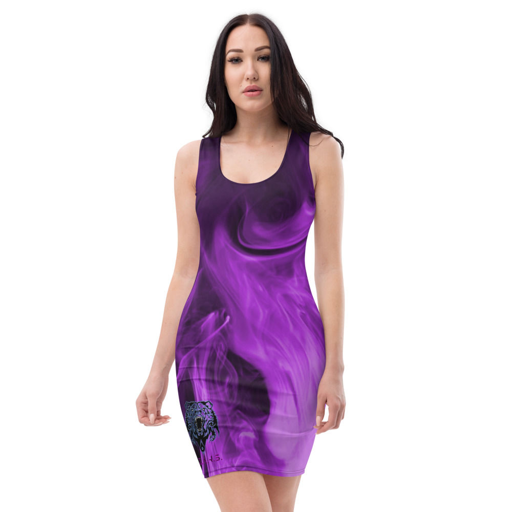 Sublimation Cut & Sew Dress- Tsunami style