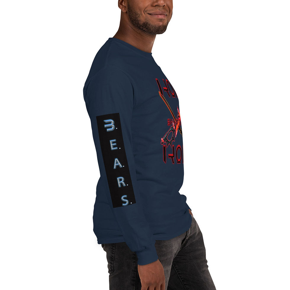 Thumbnail: Men’s Long Sleeve Shirt- "Iron sharpens Iron"