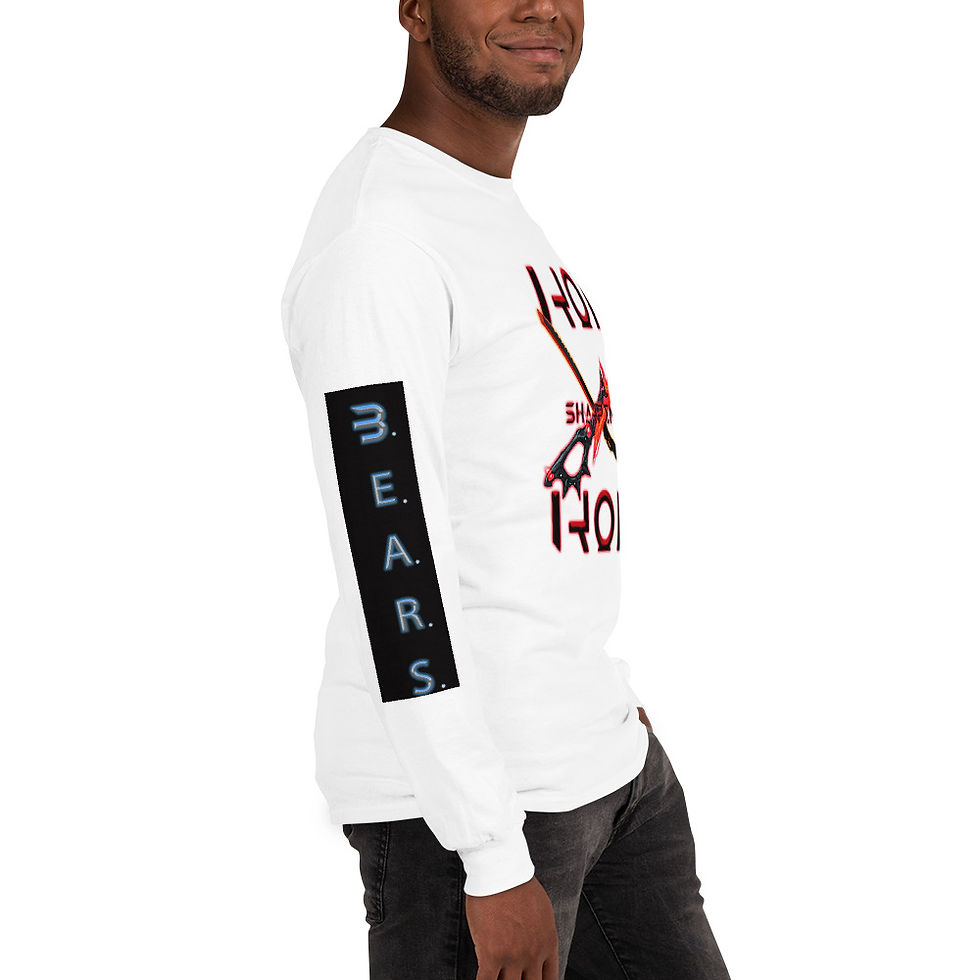 Thumbnail: Men’s Long Sleeve Shirt- "Iron sharpens Iron"