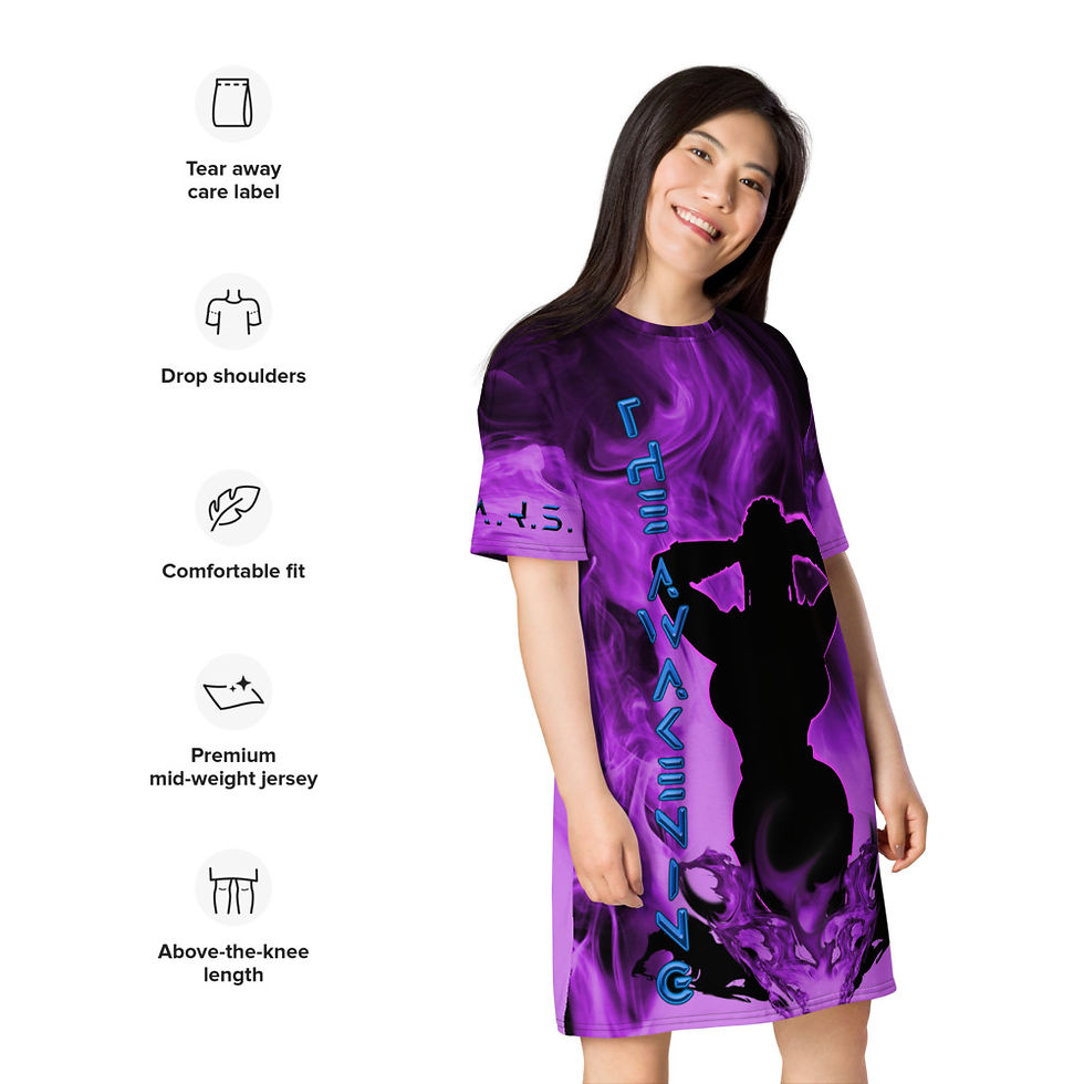 Thumbnail: Tsunami T-shirt dress