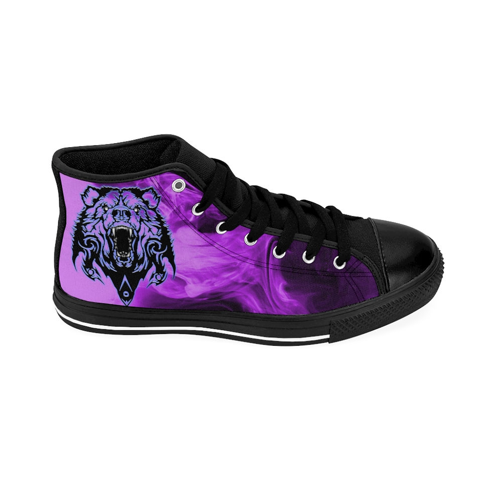 Thumbnail: Men's High-top Sneakers- Tsunami series
