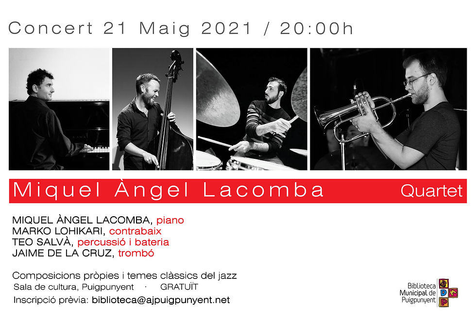 Miquel Àngel Lacomba Quartet 