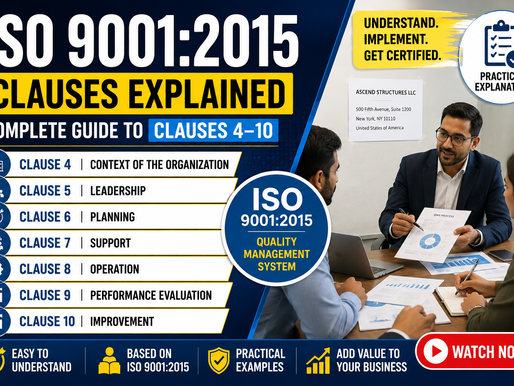 ISO 9001 Clauses 4 to 10 Explained with Practical Examples and Implementation Tips