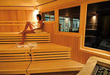 Ansicht der Hotelsauna