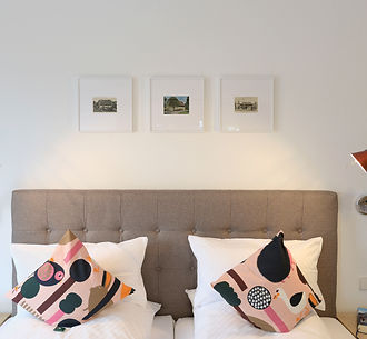 Zimmerausschnitt Doppelbett