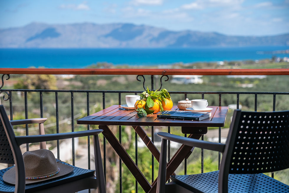 Private Balcony with Sea View
