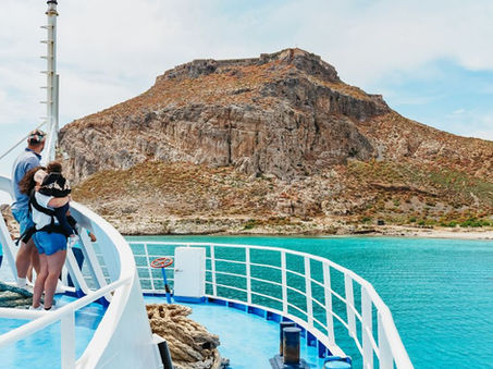 Cretan daily cruise to Balos Beach.