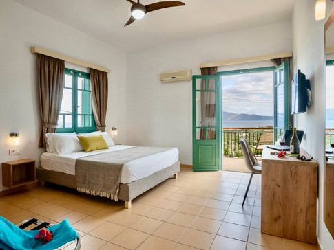 Standard double room with sea view