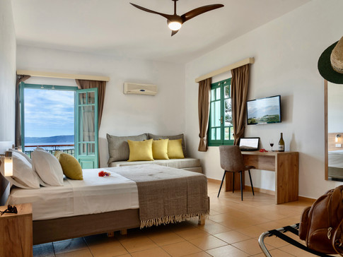 deluxe double room with sea view