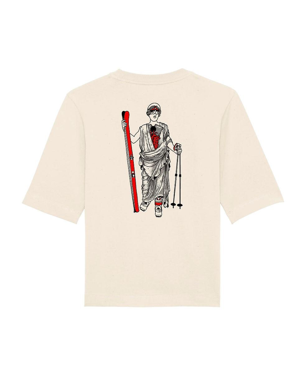 Miniature : Tshirt Ski Femme by Morte