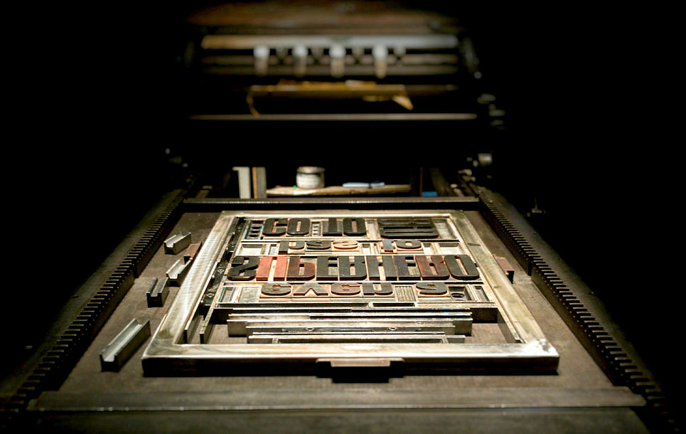 Vintage Printing Press
