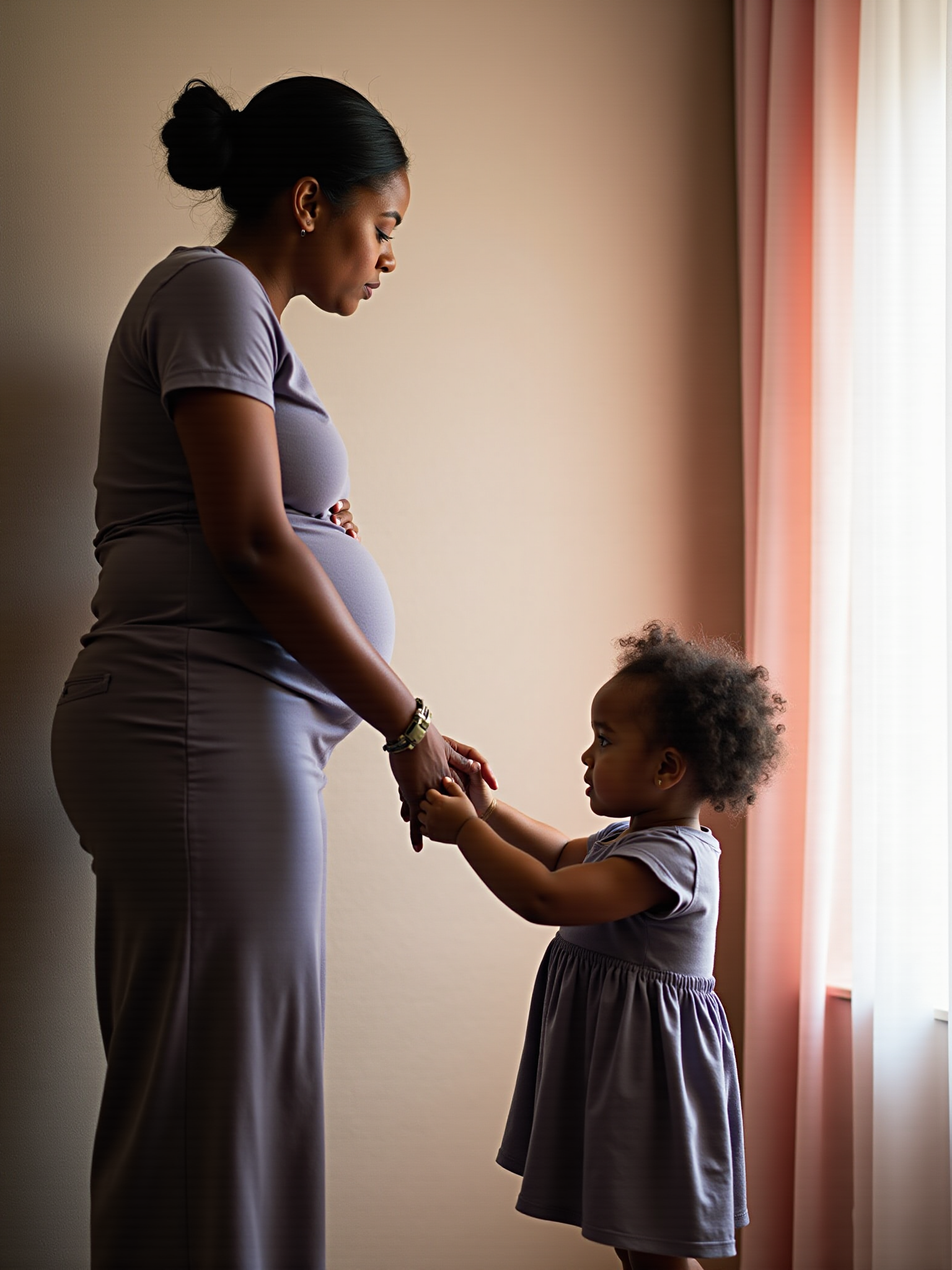 Mother and child healing together