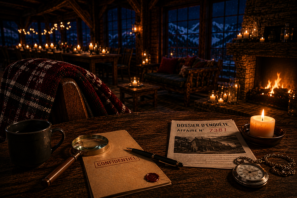 🕵️ Murder Party : Le Mystère dans le théâtre Albert Caillou