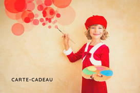 Bleu Pois Points Noël Chèque-Cadeau.png