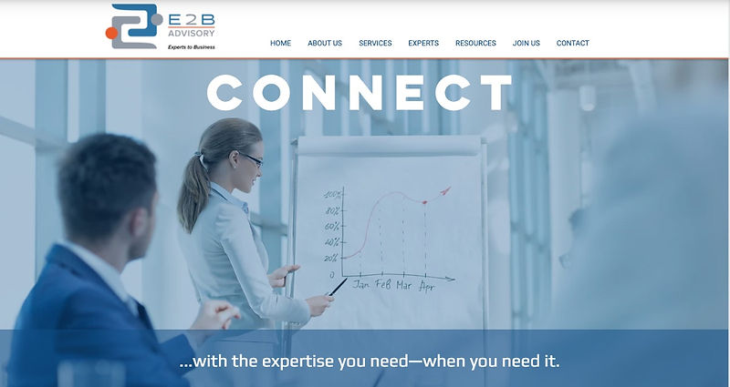 business woman presenting on a chart