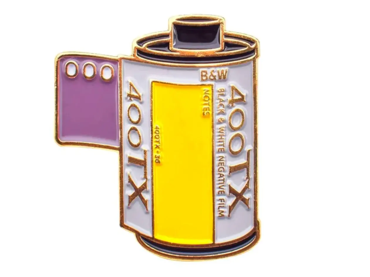 Kodak 400TX Enamel Pin Badge