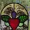 Thumbnail: Hedgerow Stained Glass Panel