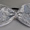 Thumbnail: Crystal Spectacular - Loop Bow - White Glitter