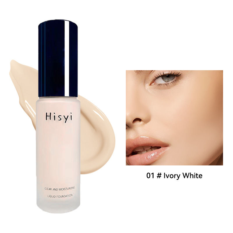 Thumbnail: The liquid foundation is light, matte, naturally brightening, and does not come 