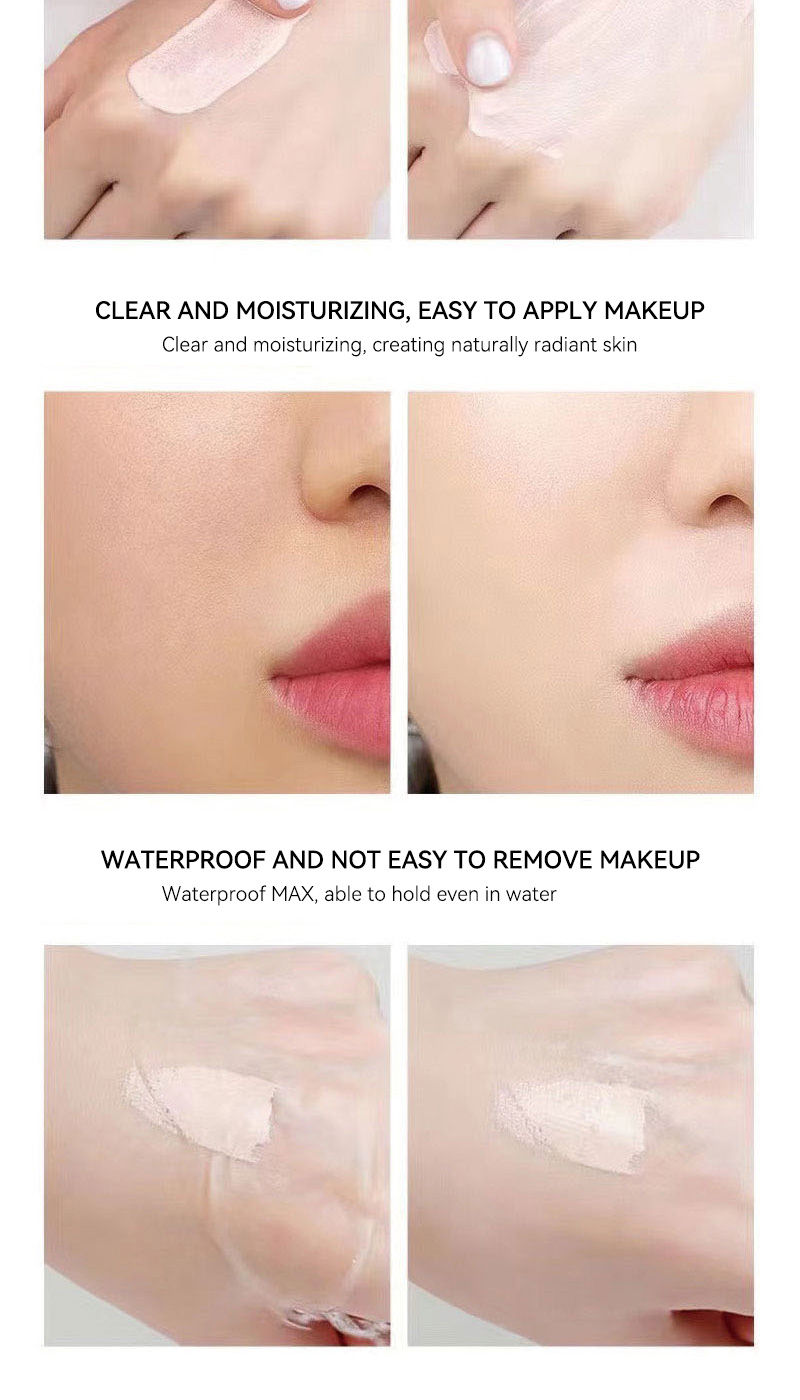 Thumbnail: The liquid foundation is light, matte, naturally brightening, and does not come 