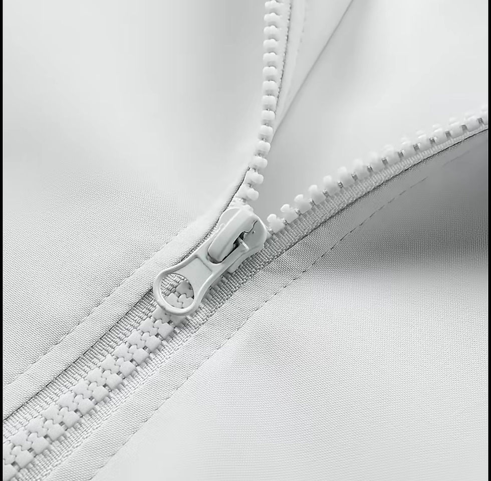 Thumbnail: YAMI: Drop Shoulder Nylon Oversized Windbreaker