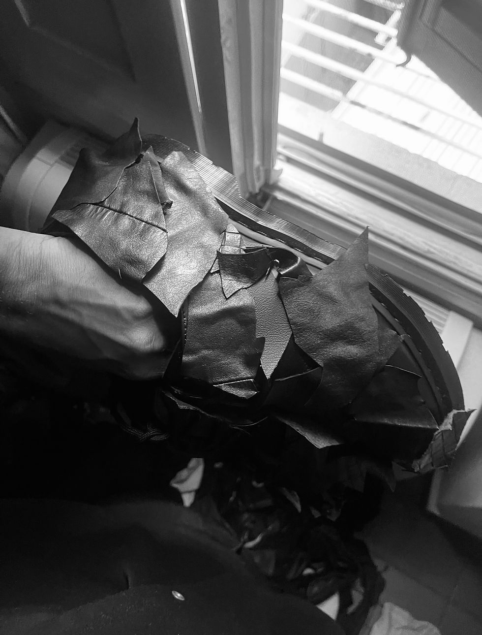 Thumbnail: LIMITED Custom Deconstructed Patchwork Dr Martens